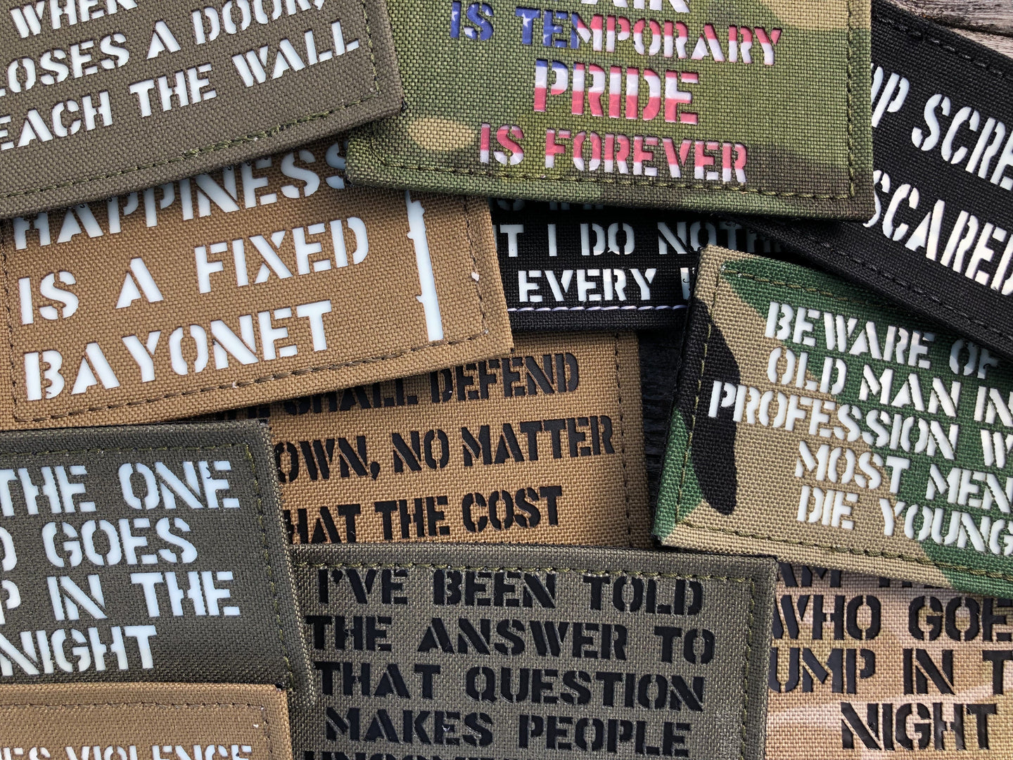 QUOTE PATCHES