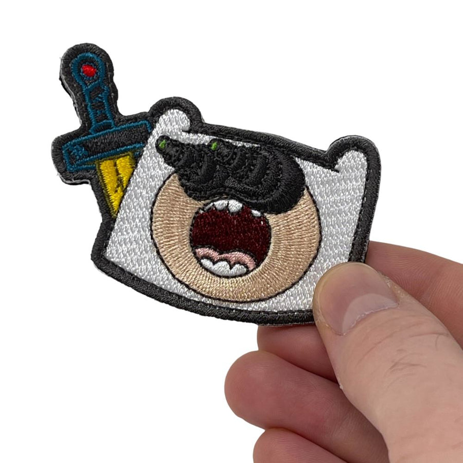 Adventures in the Dark Patch + Sticker Embroidered Patch PatchPanel
