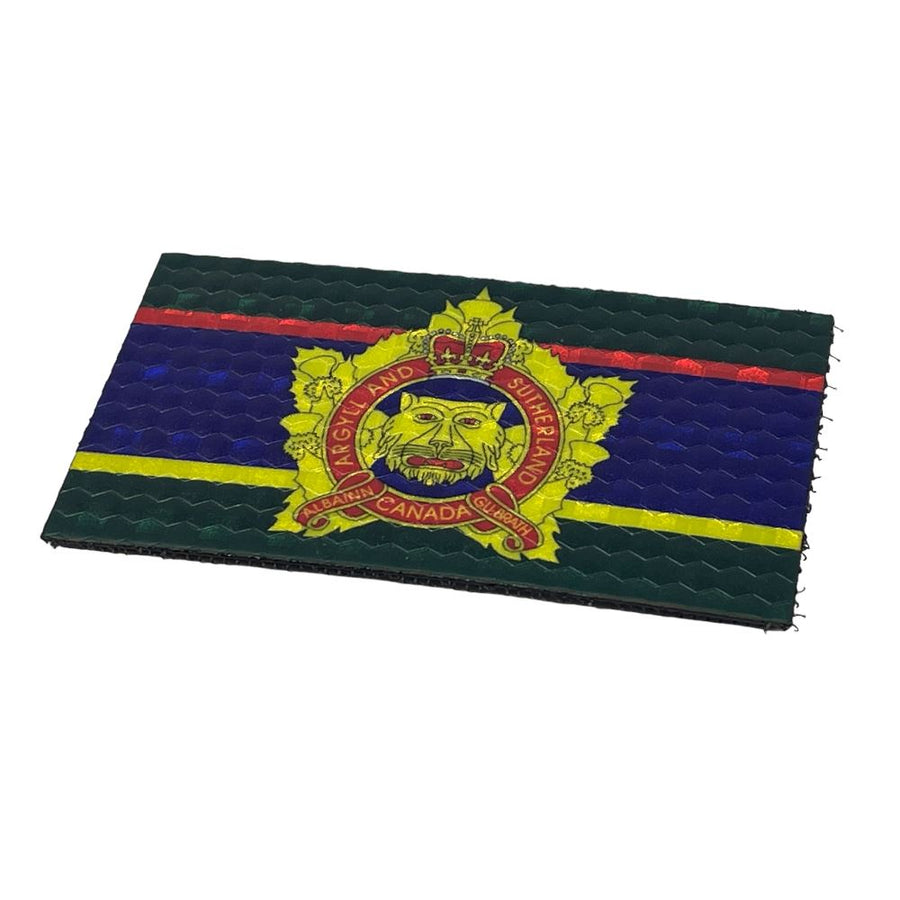Argyll and Sutherland Highlanders of Canada Flag - Hi Vis HiViz Patch PatchPanel