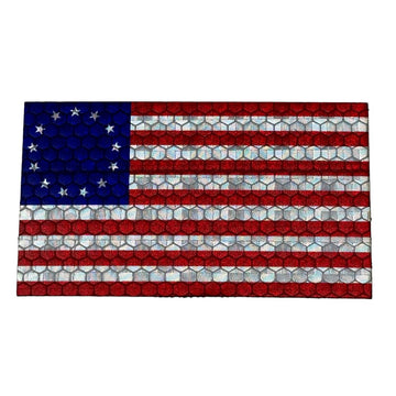 Betsy Ross Flag - Hi Vis HiViz Patch PatchPanel