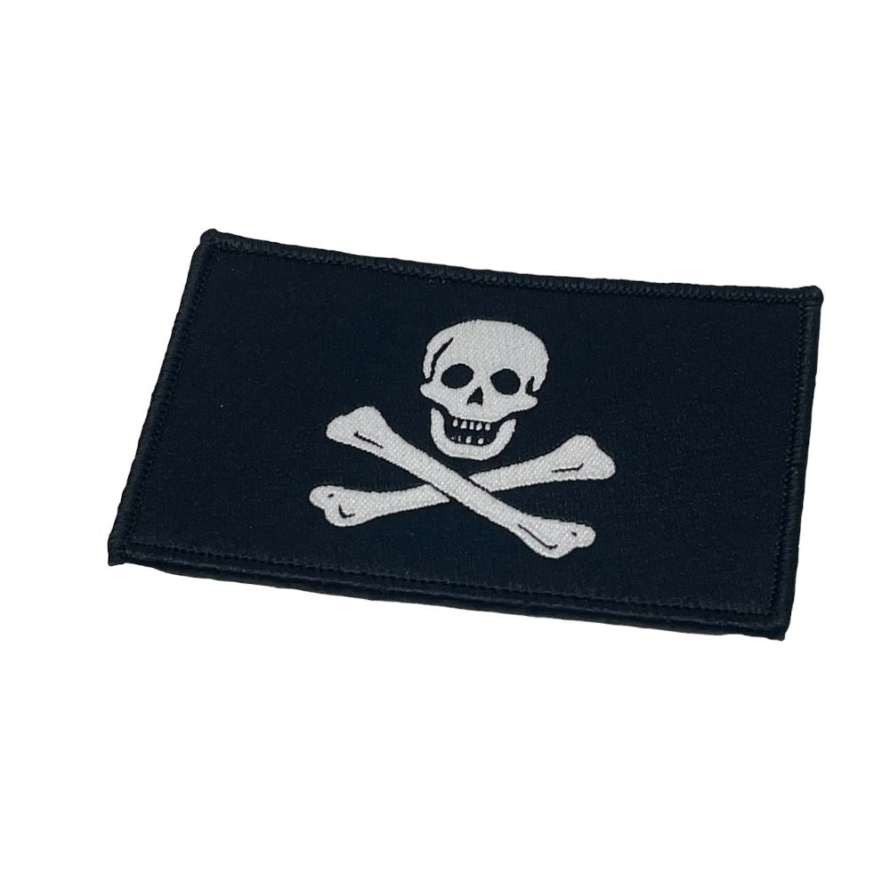 Pirate Flag Velcro Patch (2 x 1)