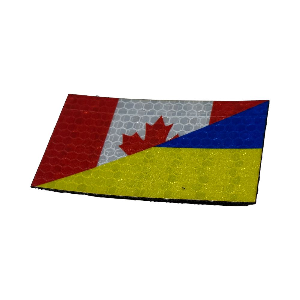 Canada / Ukraine Flag - Hi Vis