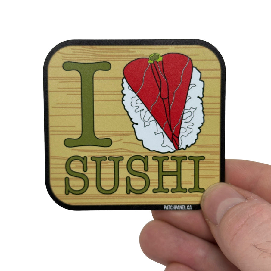 I LOVE SUSHI - STICKER Sticker PatchPanel