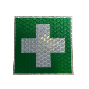 Medical Cross - HiVis Stickers HiViz Sticker PatchPanel