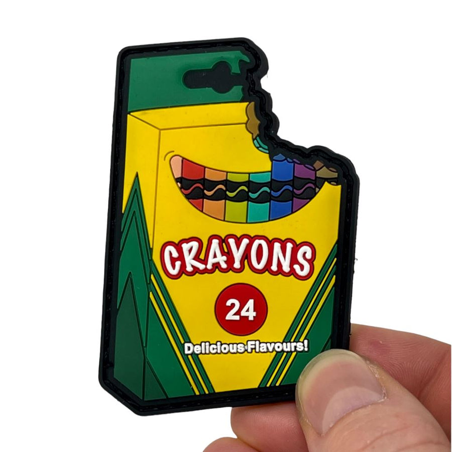 Standard Issue Crayons Patch + Sticker PVC Patch PatchPanel
