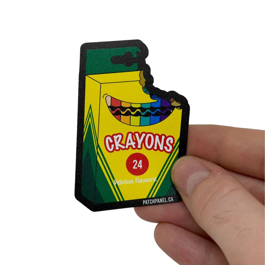 STANDARD ISSUE CRAYONS - STICKER Sticker PatchPanel