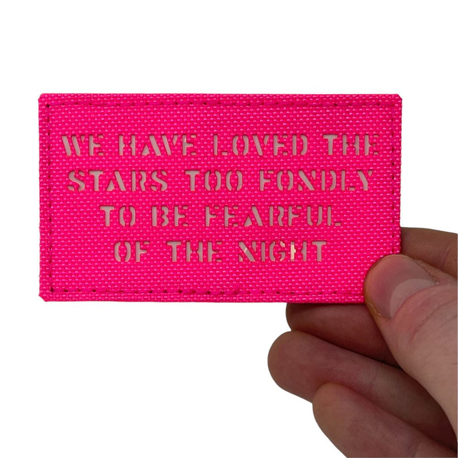The Old Astronomer - Pink Edition Laser Cut Patch PatchPanel