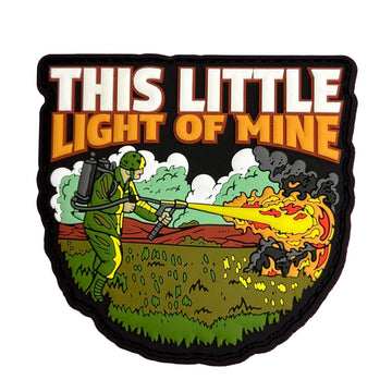 This Little Light of Mine Patch + Sticker PVC Patch PatchPanel
