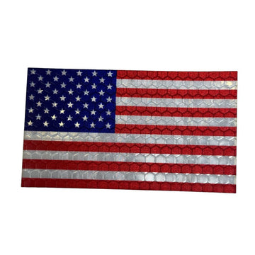 USA Flag - Hi Vis Sticker HiViz Sticker PatchPanel