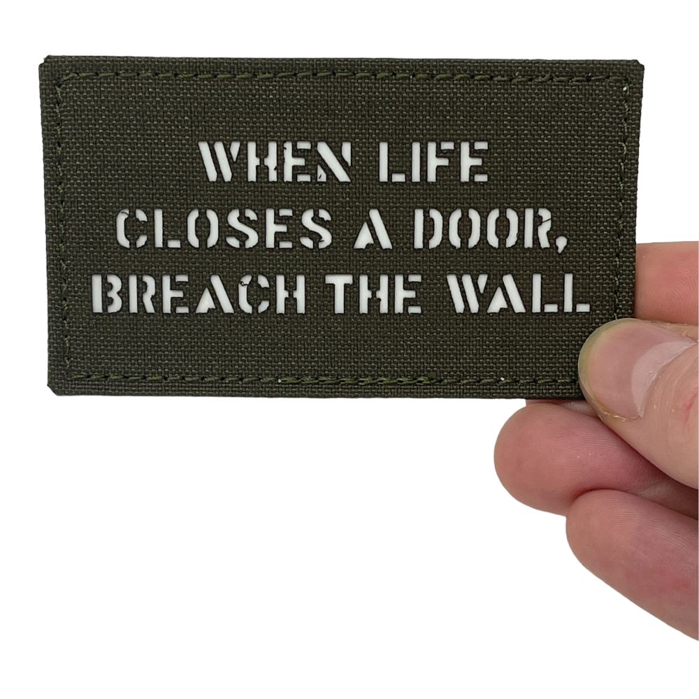 When life closes a door, breach the wall. – PatchPanel