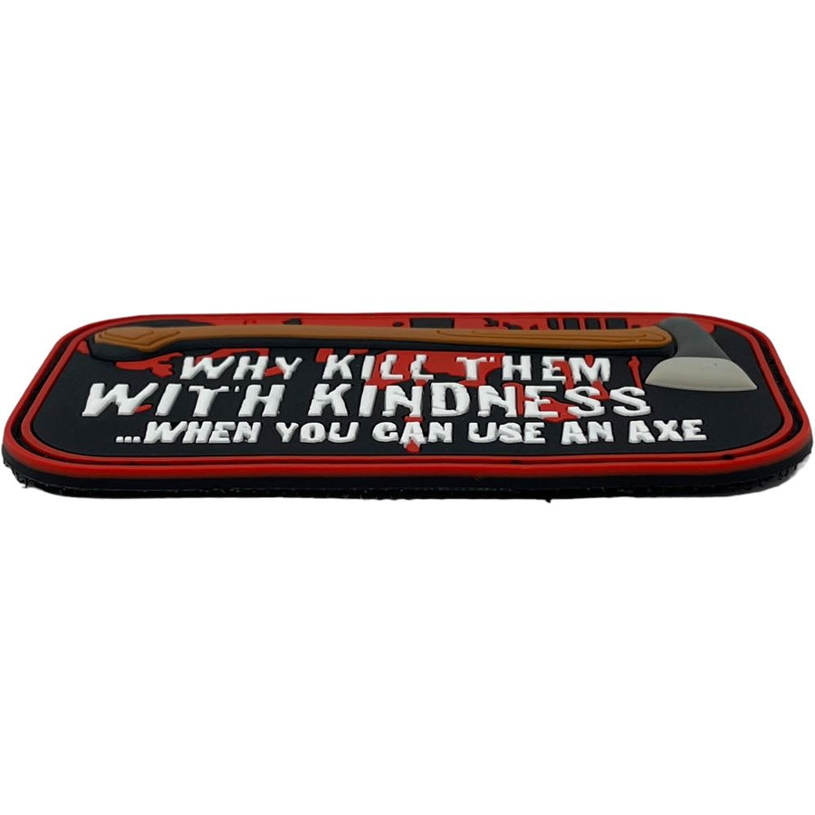 Why Kill them with Kindness? Patch + Sticker PVC Patch PatchPanel
