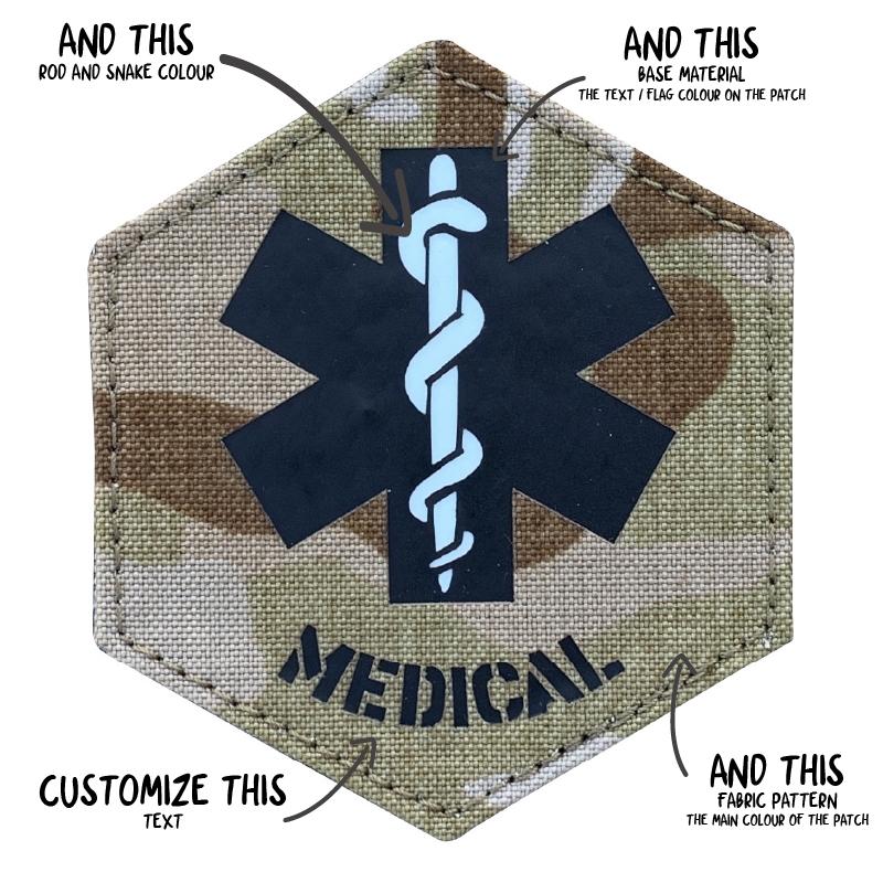 3.5 Hexagonal Medical Patch – PatchPanel