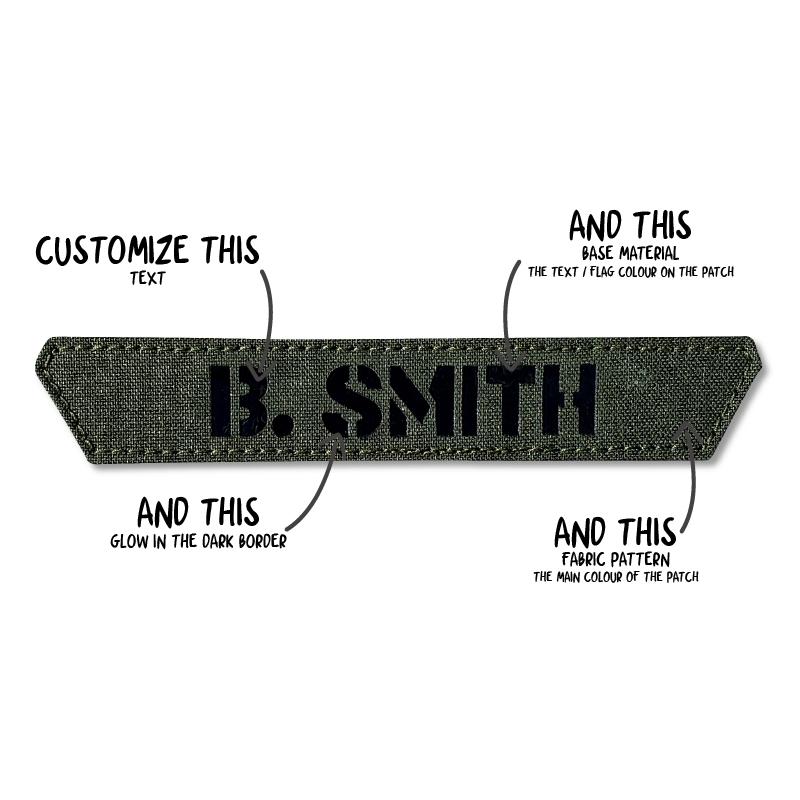 5 x 1 Custom Name Tape – PatchPanel
