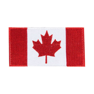 Canada Flag Embroidered Patch PatchPanel