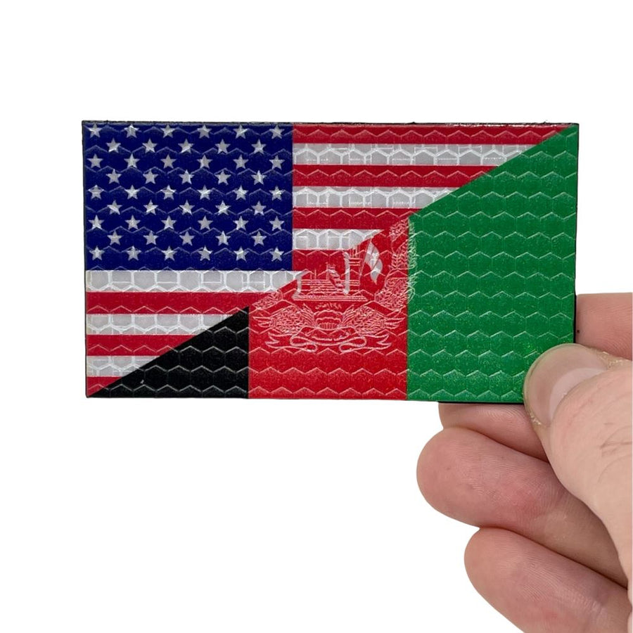 Afghanistan Split Flag - Multiple Options - Hi Vis HiViz Patch PatchPanel