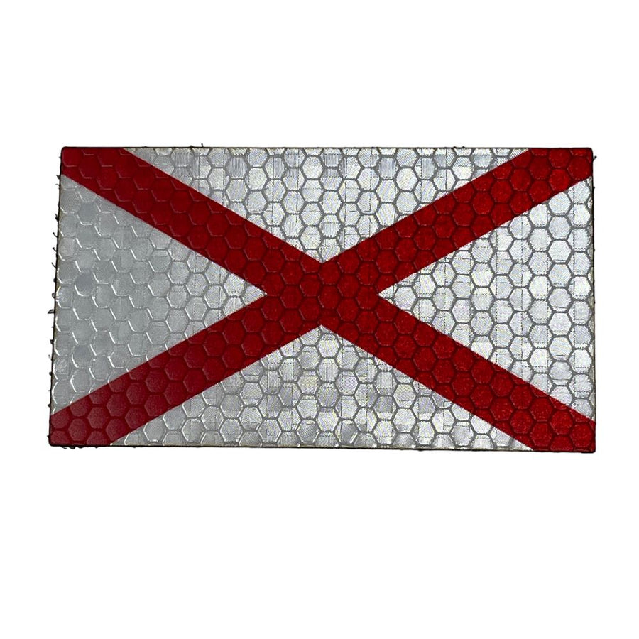 Alabama Flag - Hi Vis HiViz Patch PatchPanel