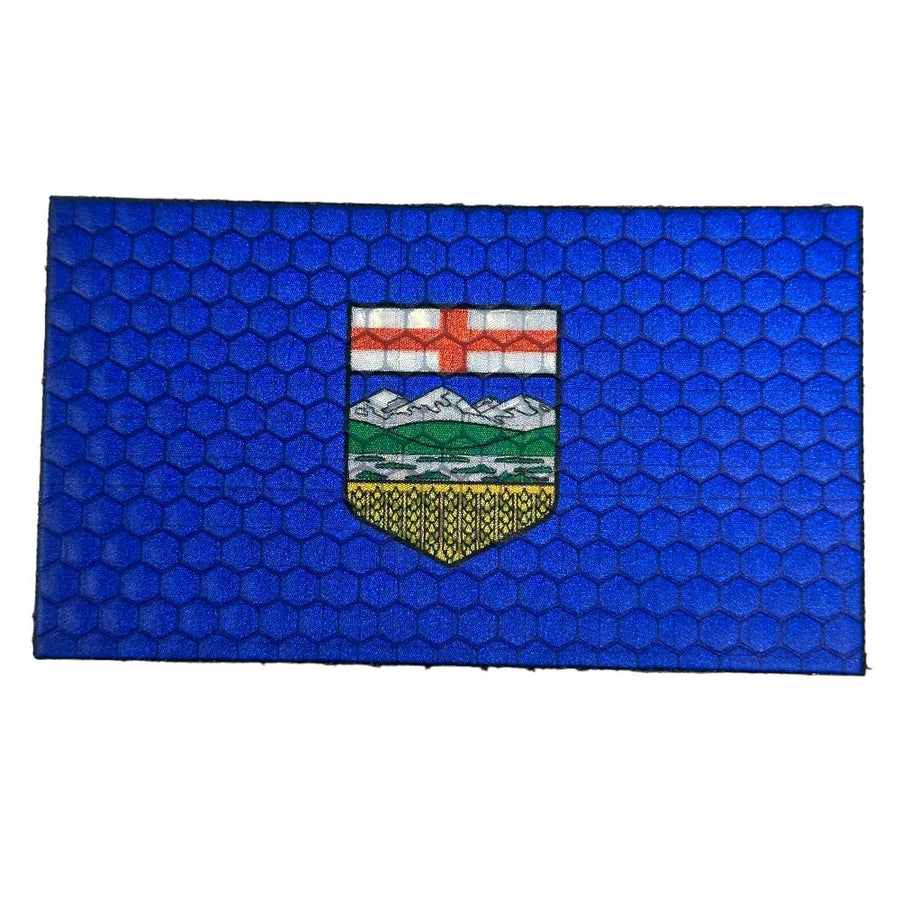 Alberta Flag - Hi Vis HiViz Patch PatchPanel