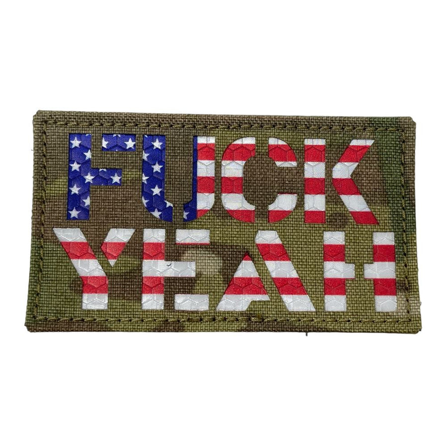 America, Fuck Yeah! Laser Cut Patch PatchPanel