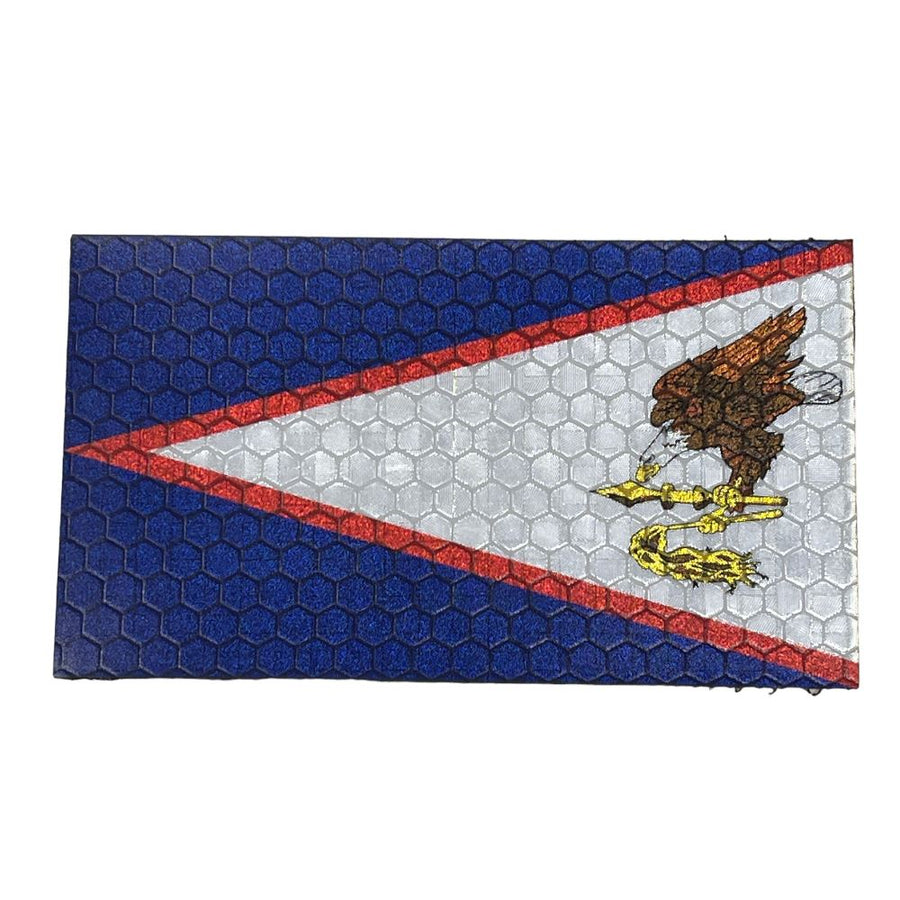 American Samoa Flag - Hi Vis HiViz Patch PatchPanel