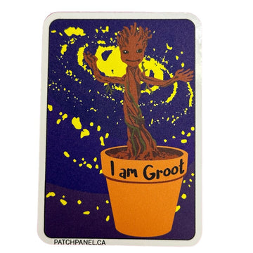 BABY GROOT (I AM GROOT) - STICKER Sticker PatchPanel