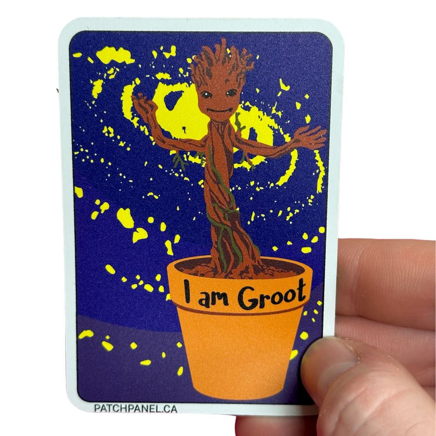 BABY GROOT (I AM GROOT) - STICKER Sticker PatchPanel