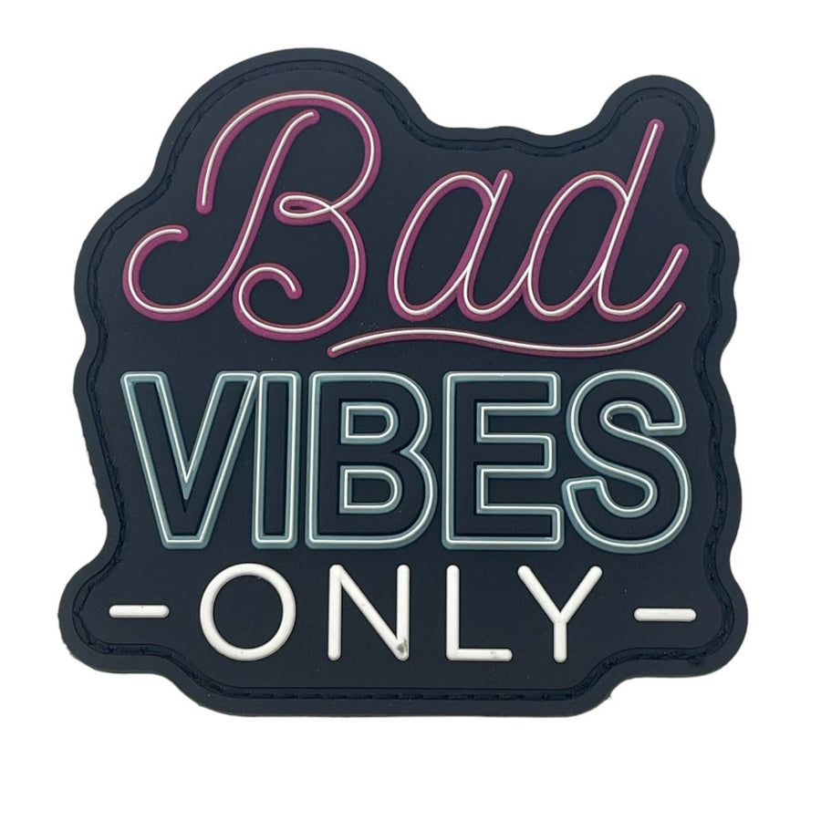 Bad Vibes ONLY Patch + Sticker PVC Patch PatchPanel