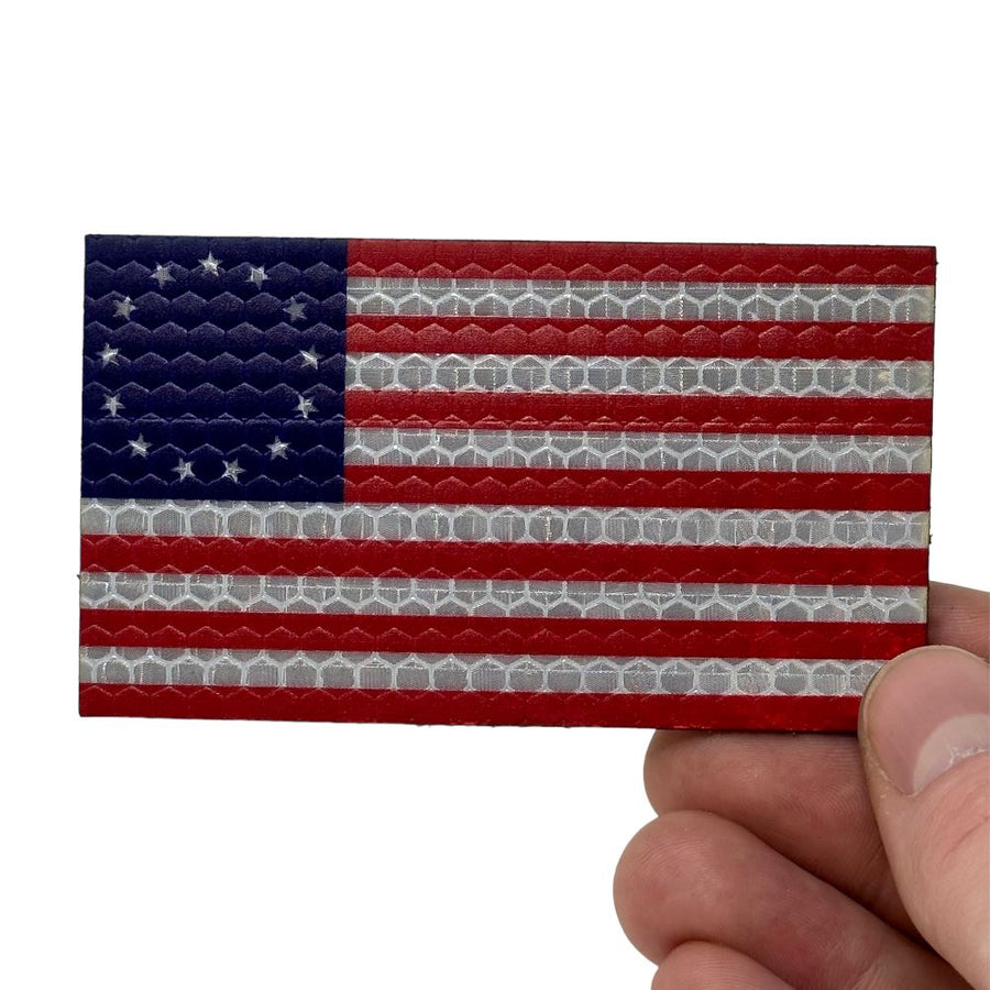 Betsy Ross Flag - Hi Vis HiViz Patch PatchPanel