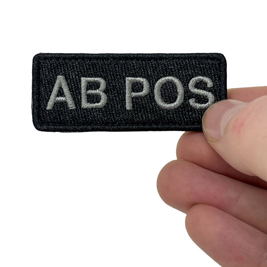 Blood Type Patch Embroidered Patch PatchPanel