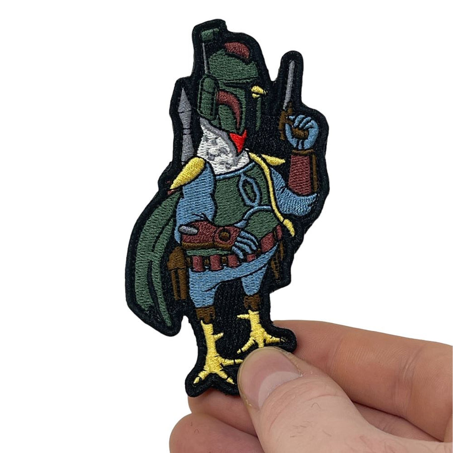 BoKKa Fett - Limited Edition Patch + Sticker Embroidered Patch PatchPanel