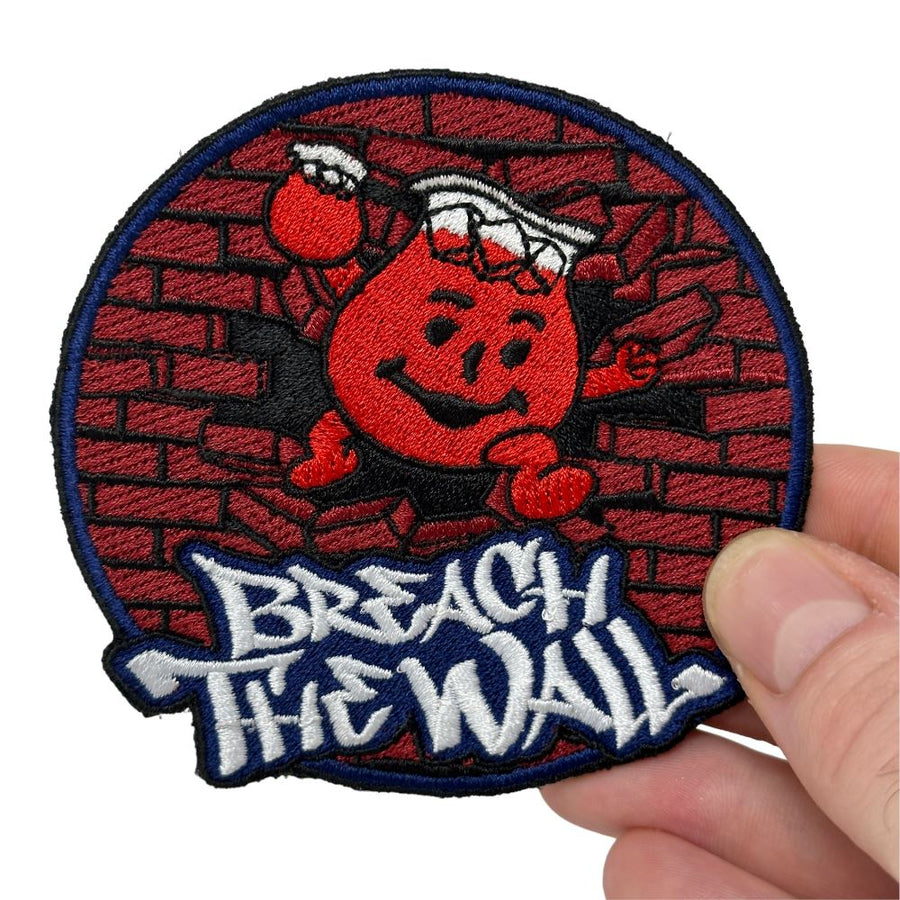 Breach The Wall Patch + Sticker Embroidered Patch PatchPanel