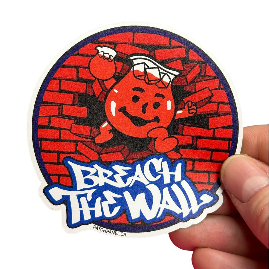 Breach the Wall - Sticker Sticker PatchPanel