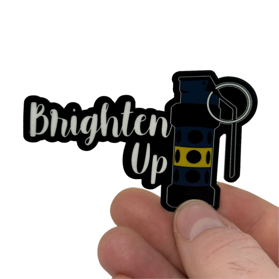 Brighten Up - Glow in the Dark Sticker Sticker PatchPanel
