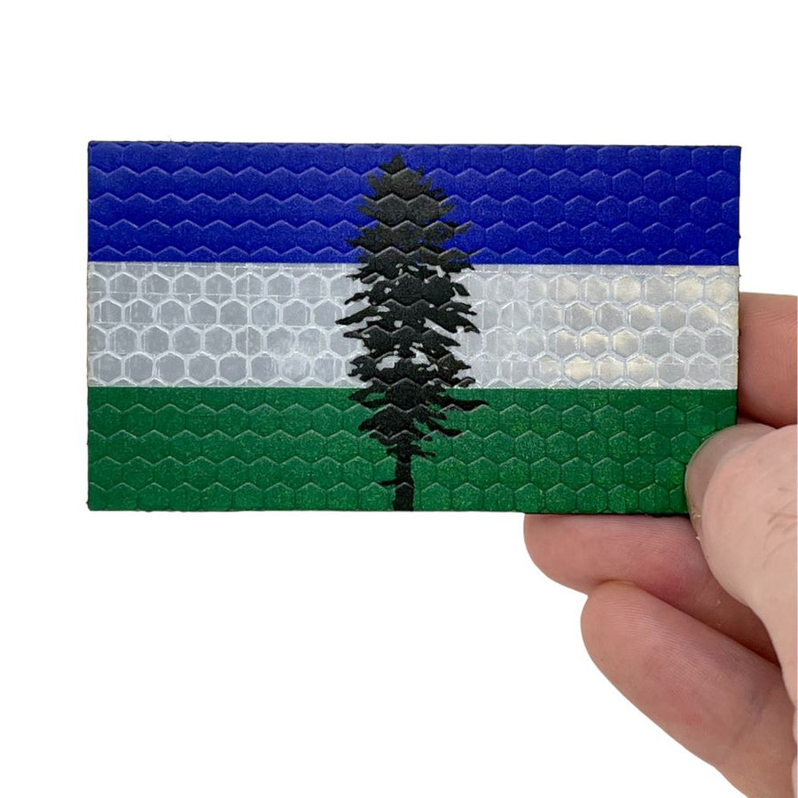 Cascadia Flag - Hi Vis HiViz Patch PatchPanel
