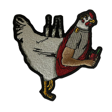 Chicken Caesar - Limited Edition Patch + Sticker Embroidered Patch PatchPanel