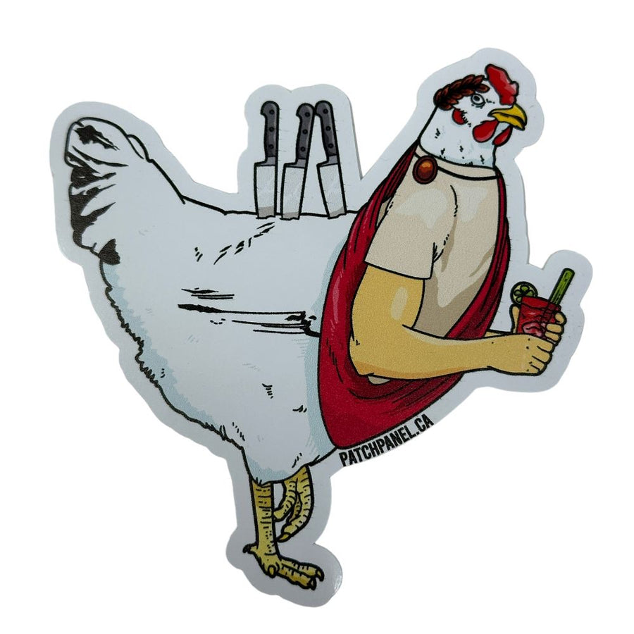 Chicken Caesar - Sticker Sticker PatchPanel