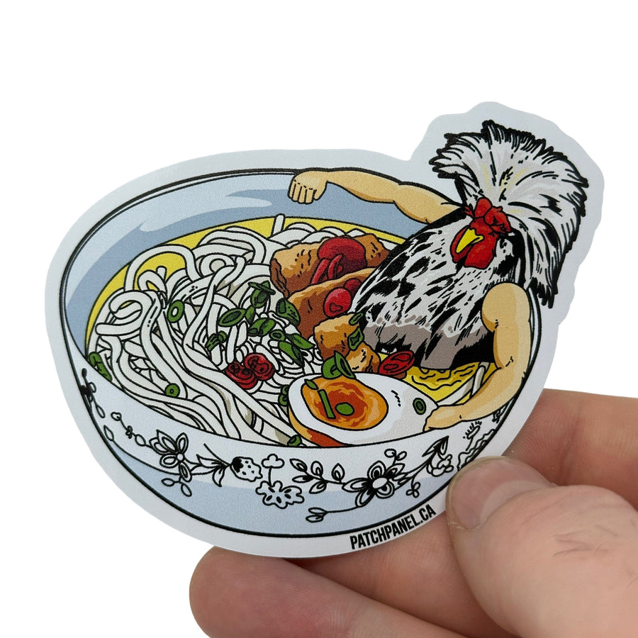 Chicken Noodle Soup - Sticker Sticker PatchPanel