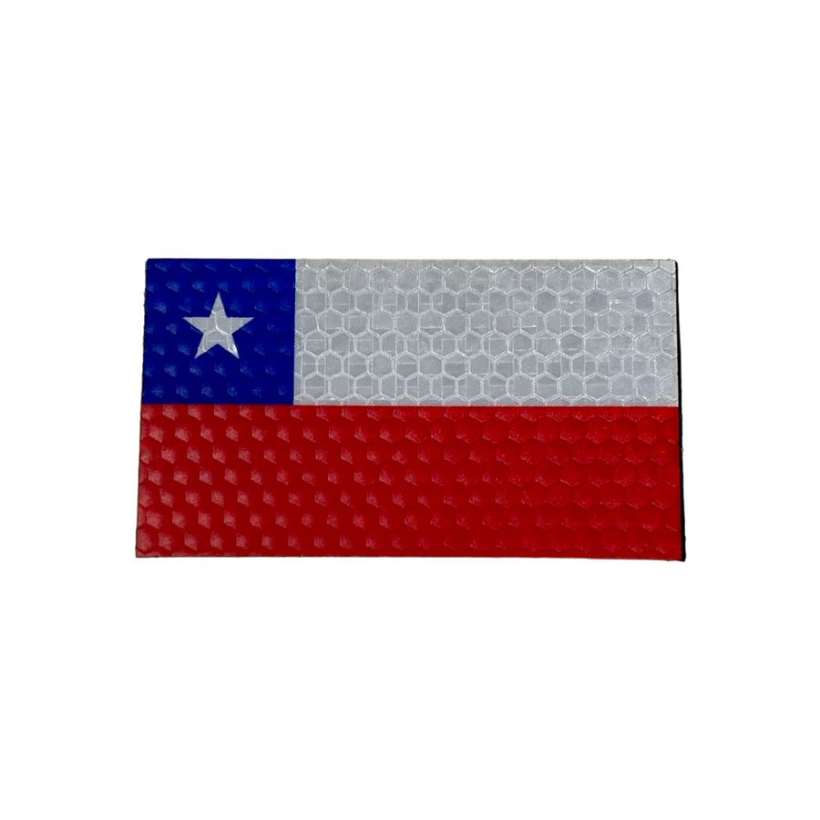 Chilean Flag - Hi Vis HiViz Patch PatchPanel