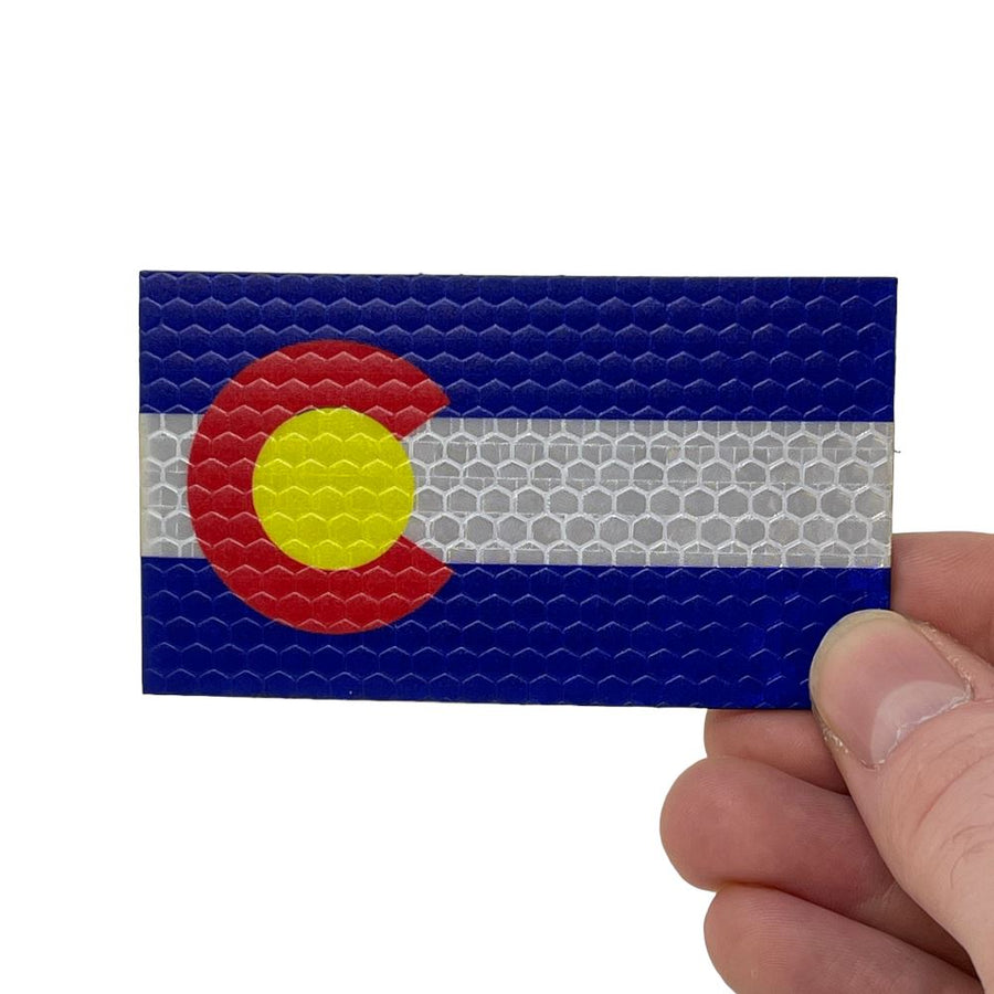 Colorado Flag - Hi Vis HiViz Patch PatchPanel