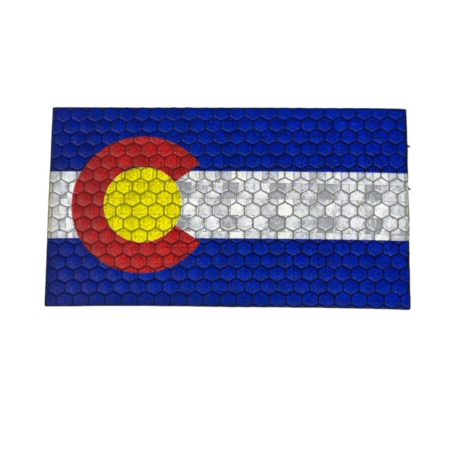 Colorado Flag - Hi Vis HiViz Patch PatchPanel