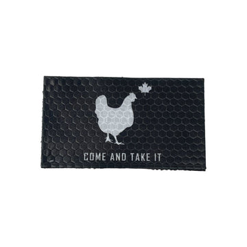 Come and take my Chickens - Hi Vis HiViz Patch PatchPanel