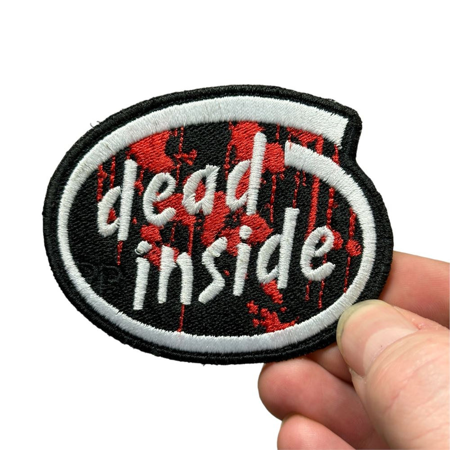 Dead Inside Patch + Sticker Embroidered Patch PatchPanel