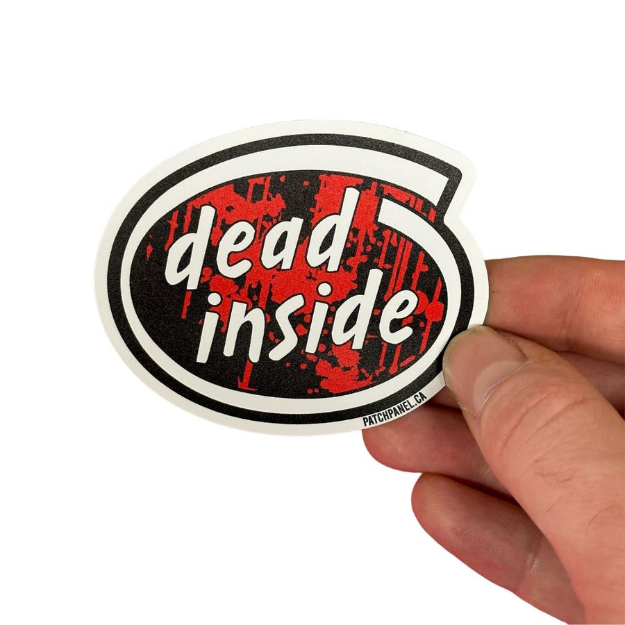 Dead Inside - Sticker Sticker PatchPanel