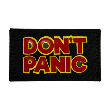 Don't Panic Laser Cut Patch PatchPanel