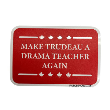 Drama Teacher - Sticker Sticker PatchPanel