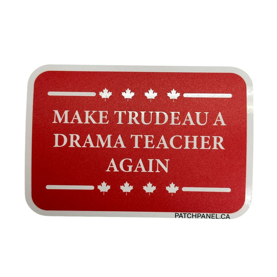 Drama Teacher - Sticker Sticker PatchPanel