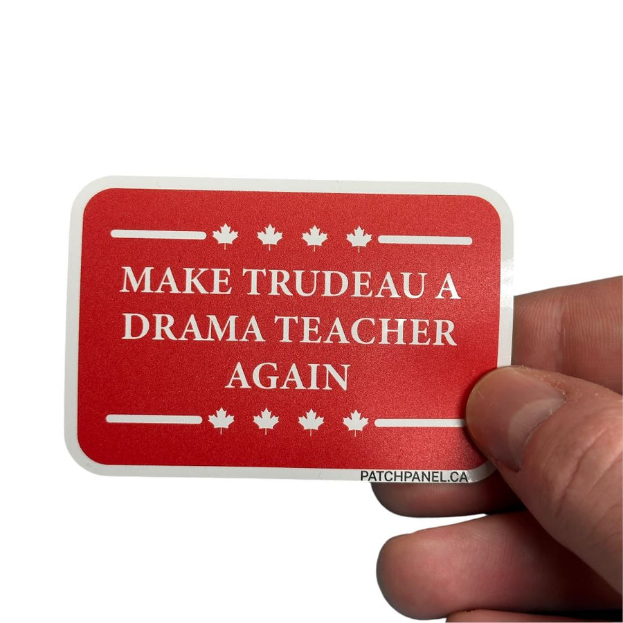 Drama Teacher - Sticker Sticker PatchPanel