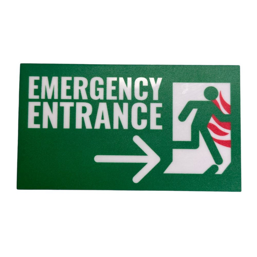 Emergency Entrance - Sticker Sticker PatchPanel