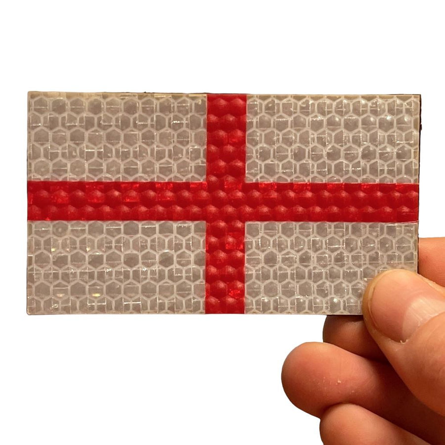 England Flag - Hi Vis HiViz Patch PatchPanel
