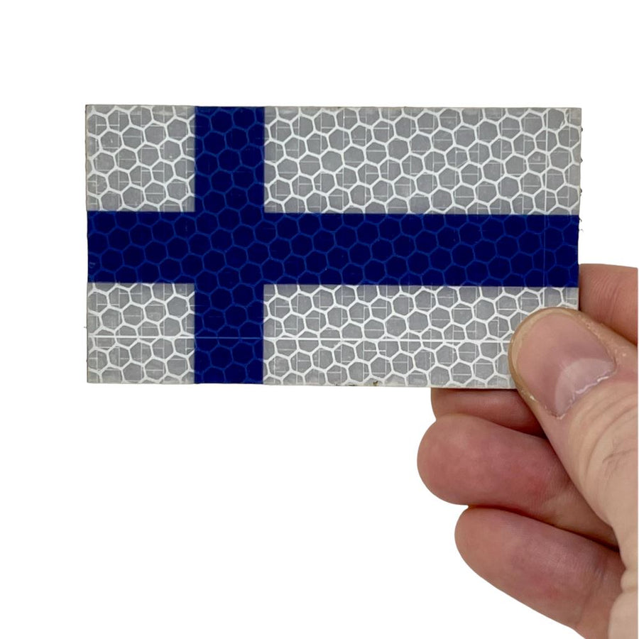 Finland Flag - Hi Vis HiViz Patch PatchPanel