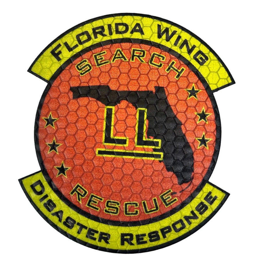 Florida Wing Disaster Response Search and Rescue HiViz Patch PatchPanel